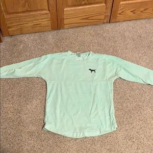 Very cute mint “PINK” shirt